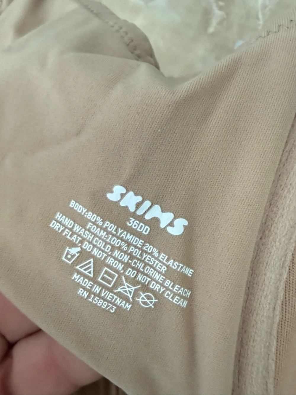 Skimms Everyday Smooth Nude T-Shirt Bra - Light Taupe NEW - Picture 2 of 2